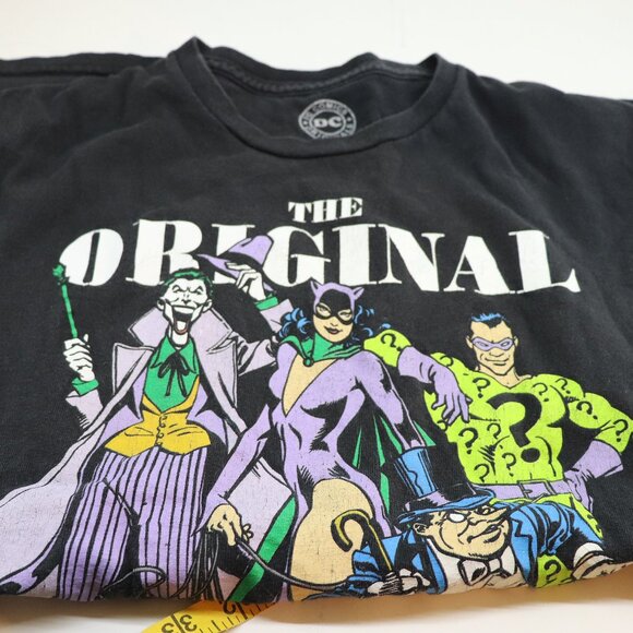 Batman Villains DC Comics Joker Hero Shirt Large gangsters - Picture 3 of 4